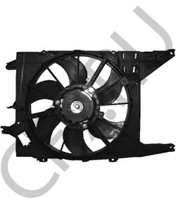 8200765566 PEKAR Двигатель охлаждения 'LADA Largus, Renault Logan' (в сборе с рамкой) A/C 'Пекар' в городе Екатеринбург